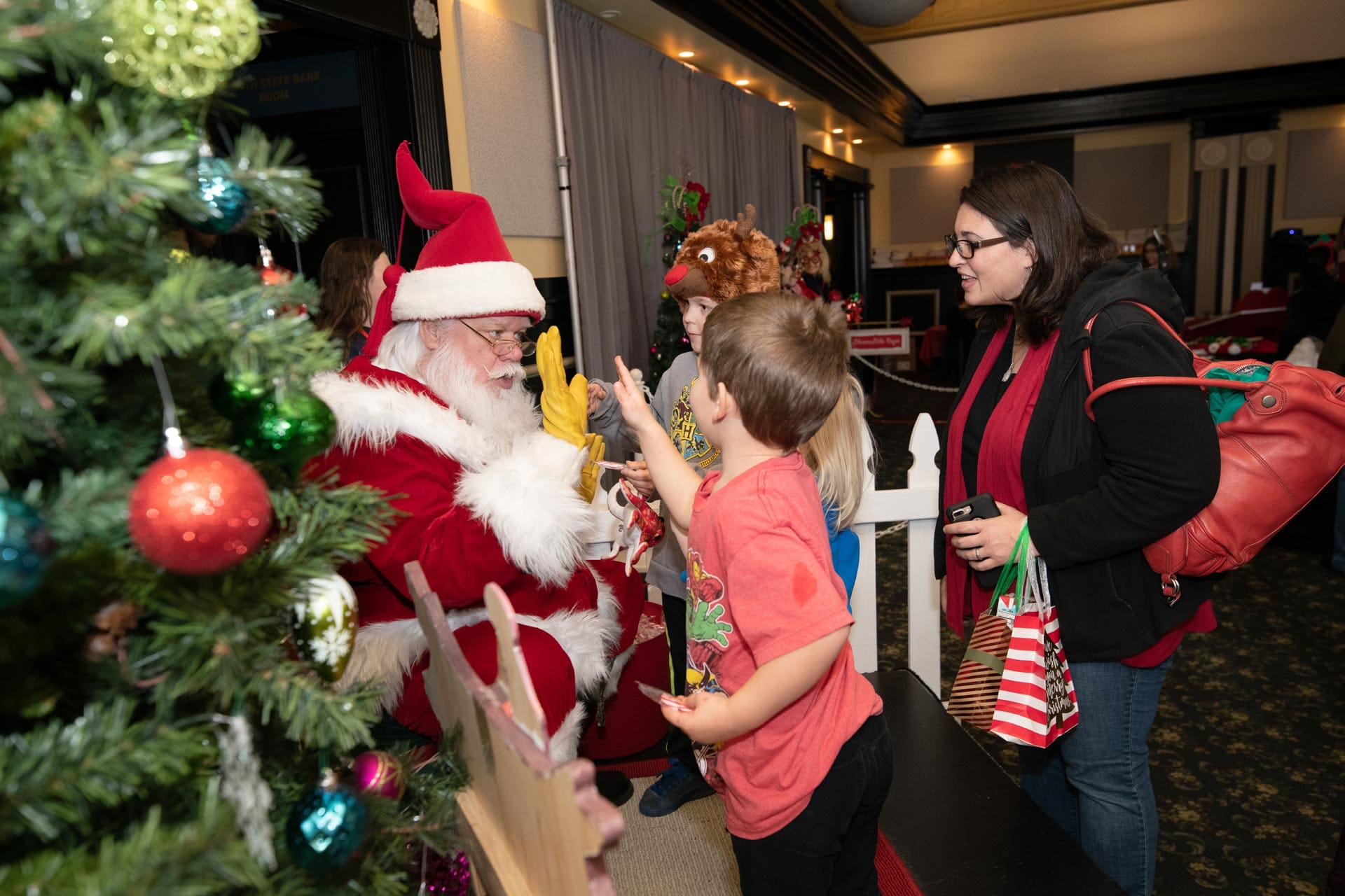 2019 Christmasville in Old Town Rock Hill, South Carolina.